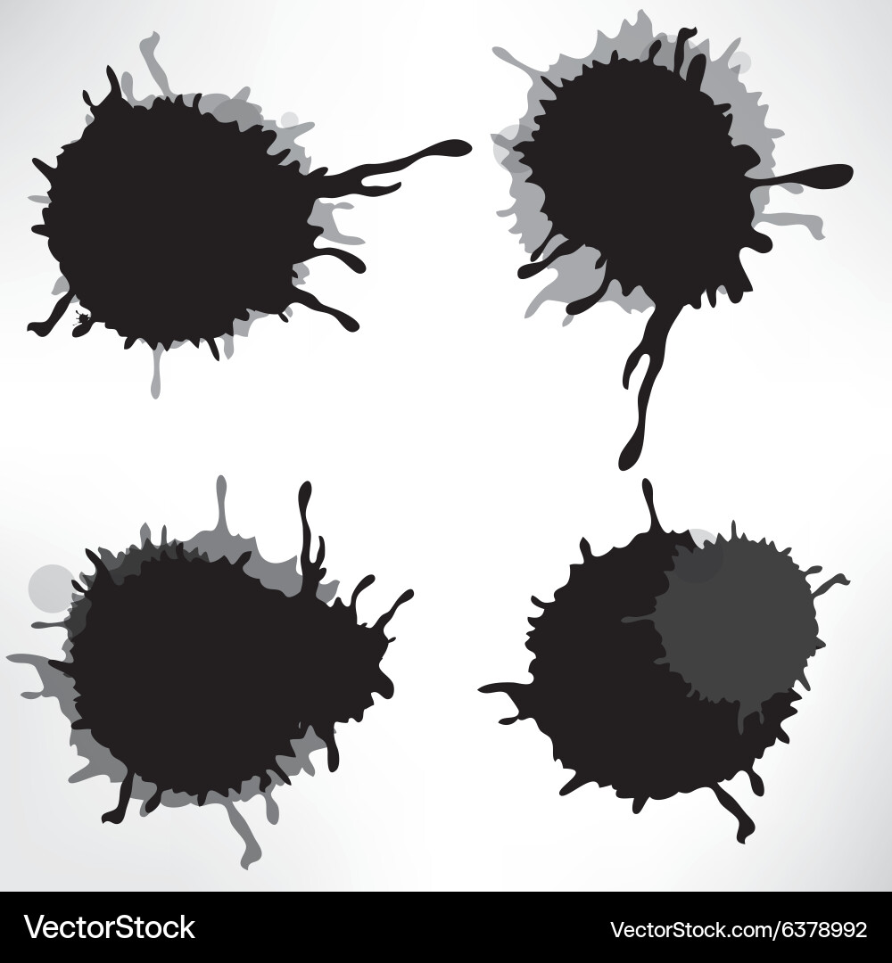 Abstract background with splash vector image