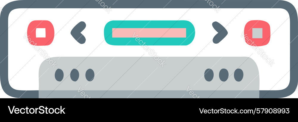 Browser window interface symbolizing web browsing Vector Image