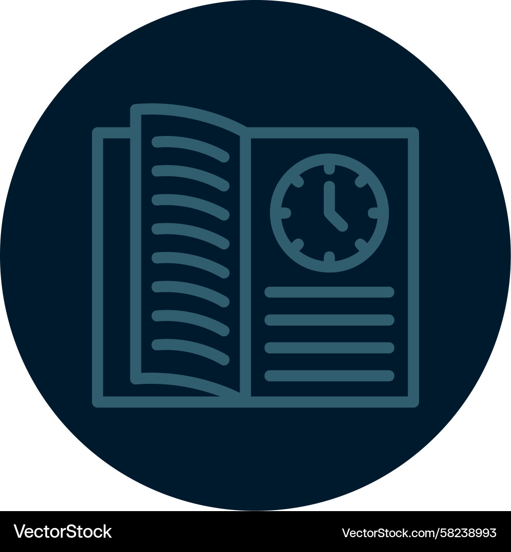 Flex Line Icon - Multi Color Vector Image