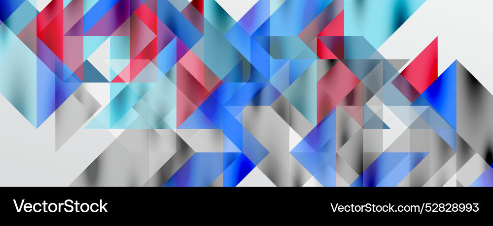 Tech minimal overlapping triangle shapes elements Tech minimal overlapping triangle shapes elements vector image