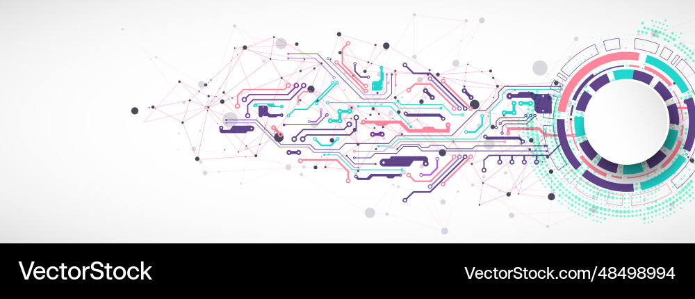 Abstract background with plexus effect scientific Abstract background with plexus effect scientific vector image