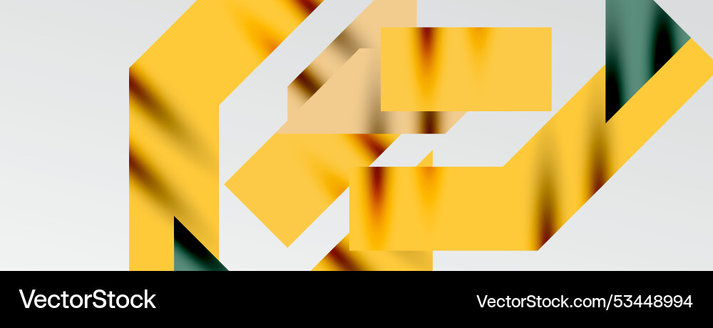Dynamic lines and triangles Vector Image