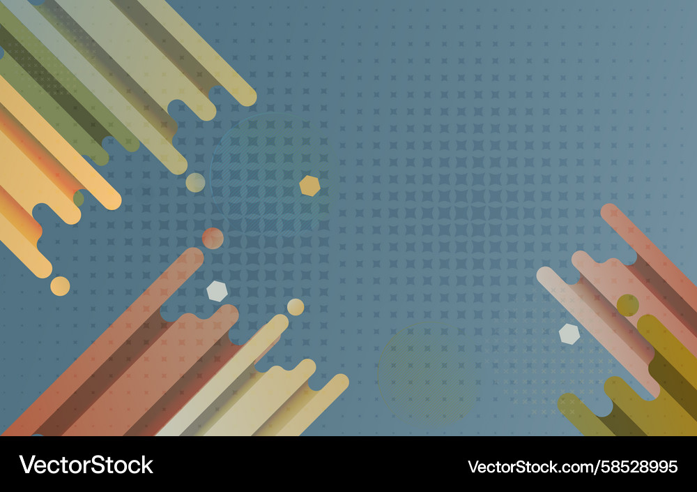 Retro Diagonal Line Background Vector Image