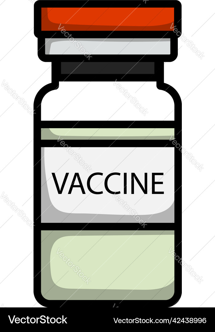 Covid vaccine icon Vector Image