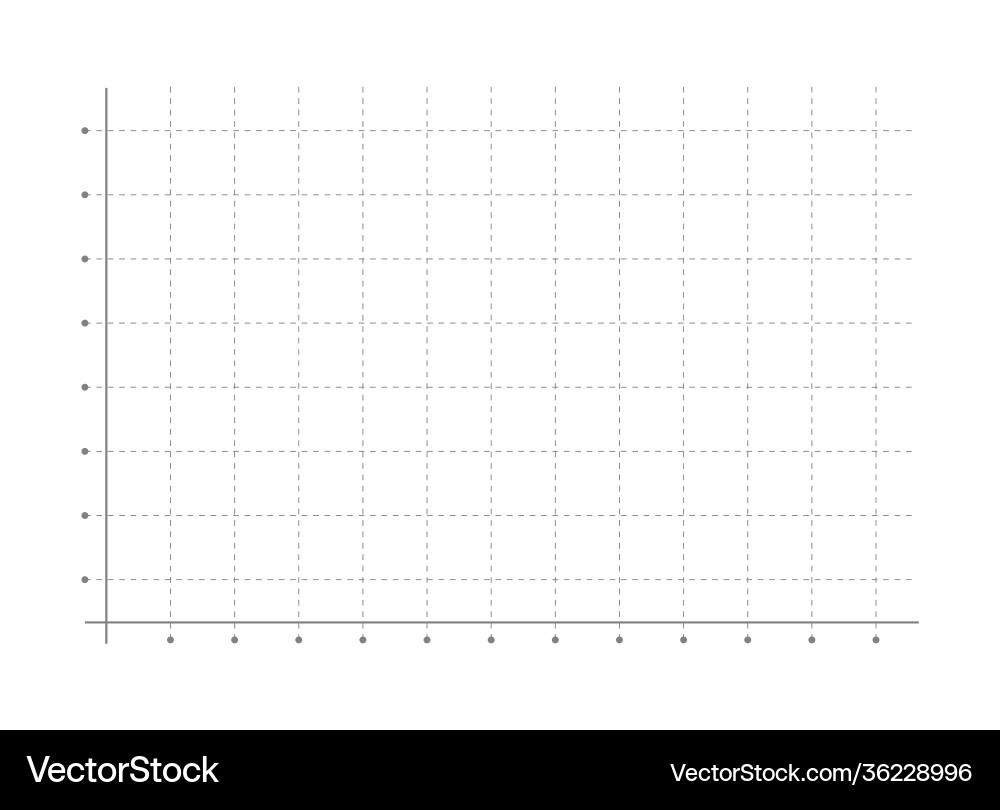 Isolated Grid Pattern on White vector image