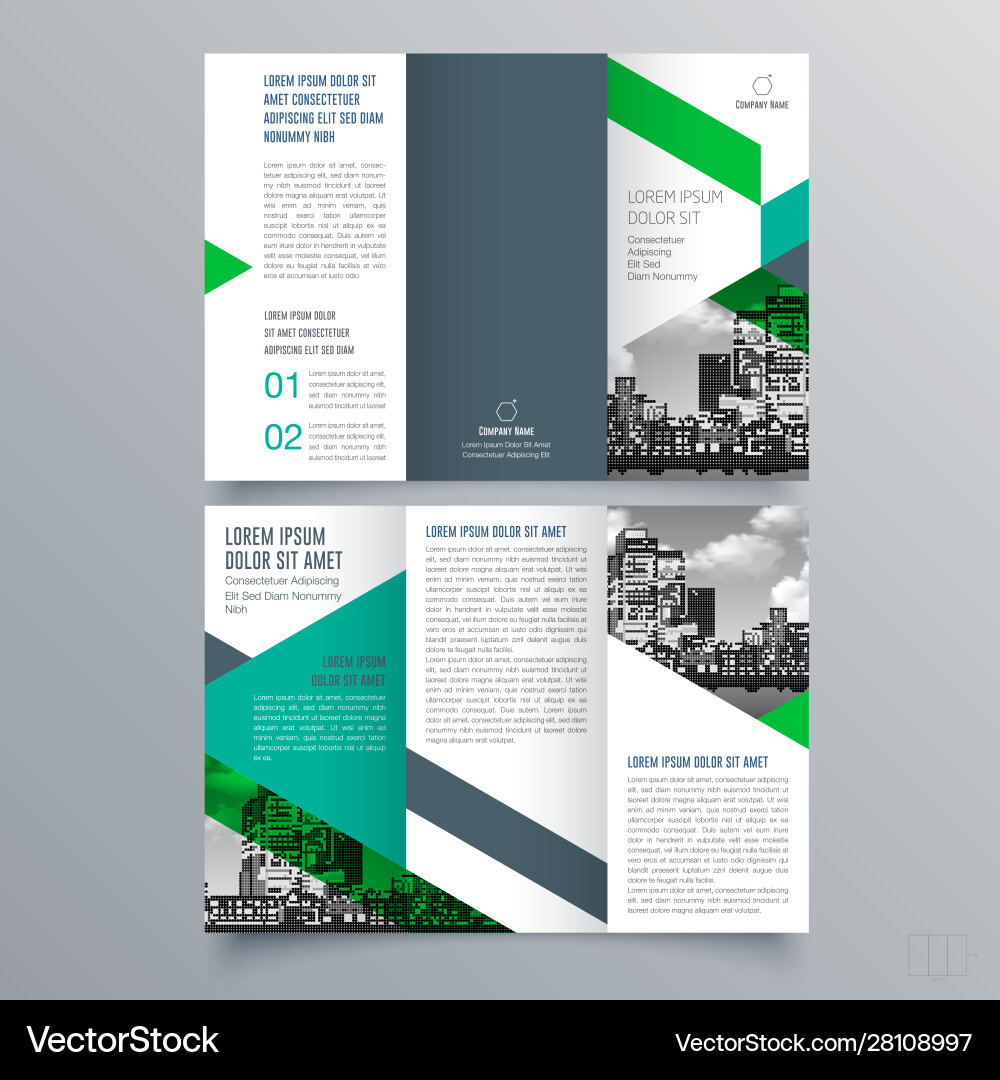 Brochure design 1170 Brochure design 1170 vector image