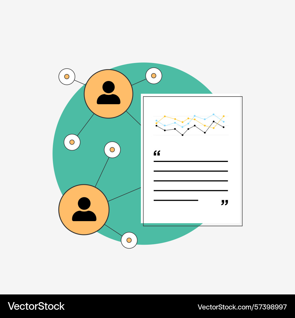 User-generated content statistics help marketers User-generated content statistics help marketers Vector Image