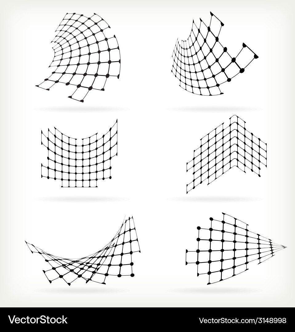 Dynamic Geometric Background vector image