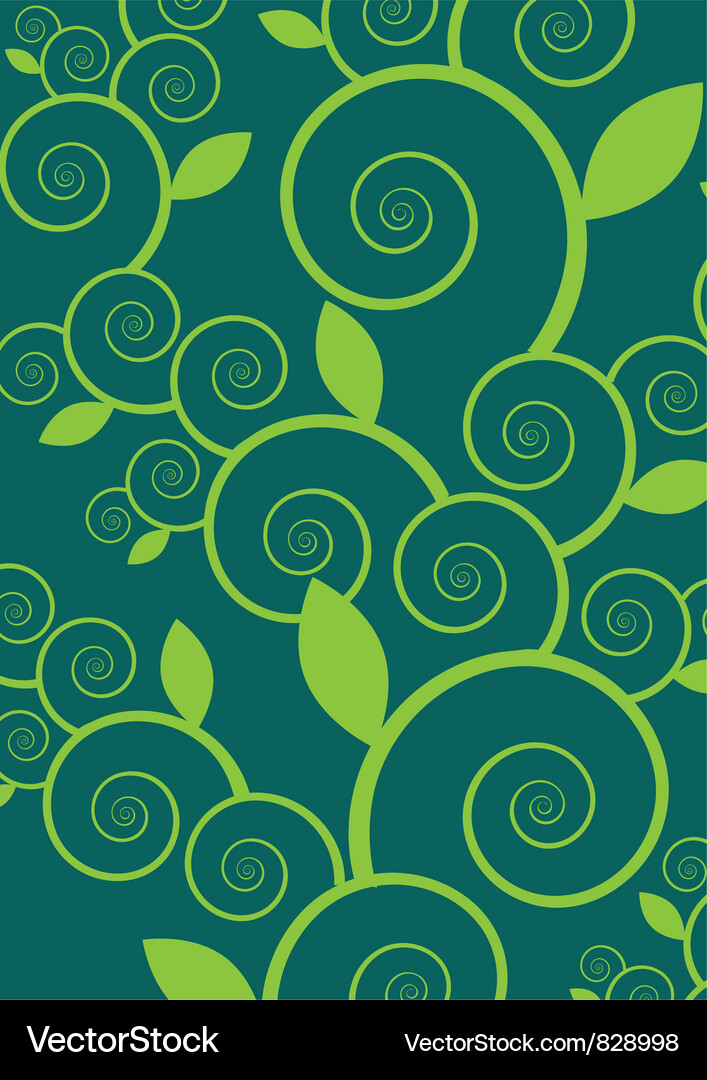 Swirl Spiral Pattern Vector Image