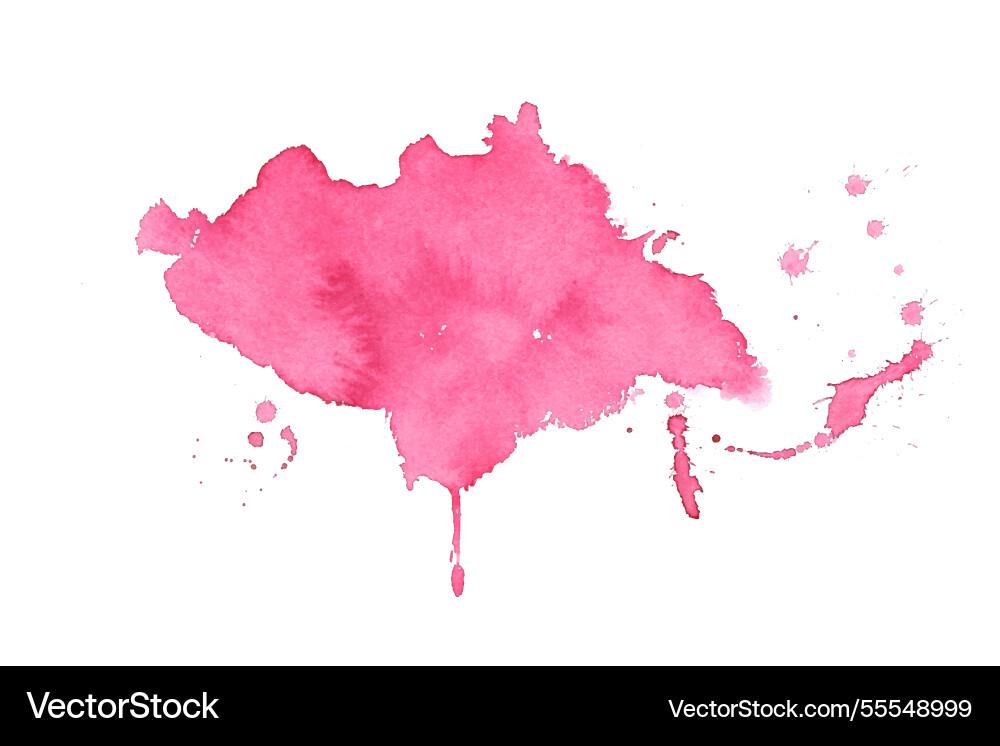Abstract watercolor blob texture background Vector Image