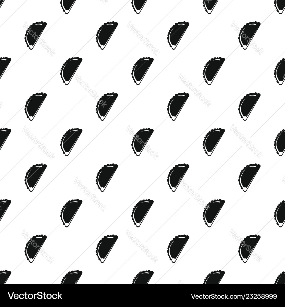 Cheburek pattern seamless Cheburek pattern seamless vector image