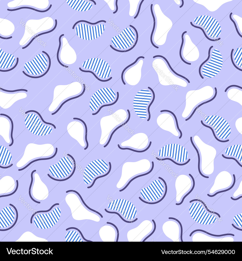 Seamless unique pattern creative background design Vector Image