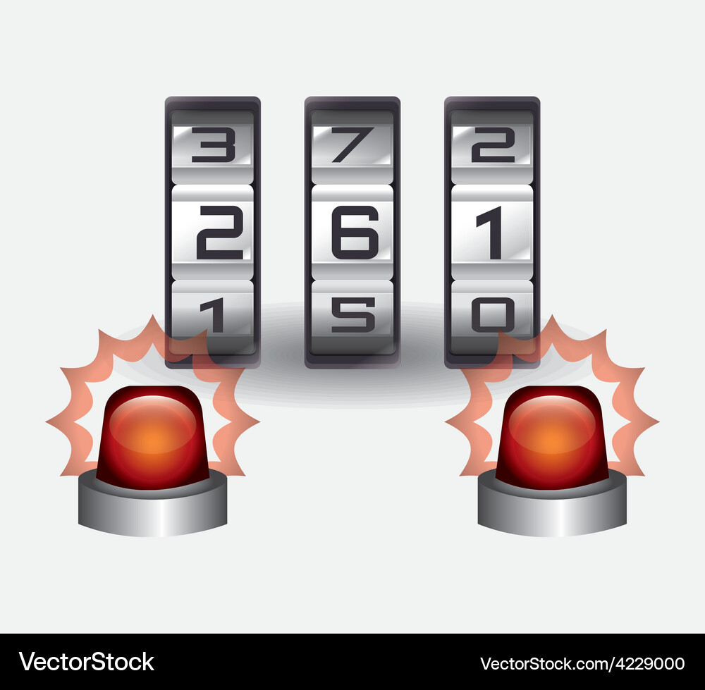 Security system design Vector Image