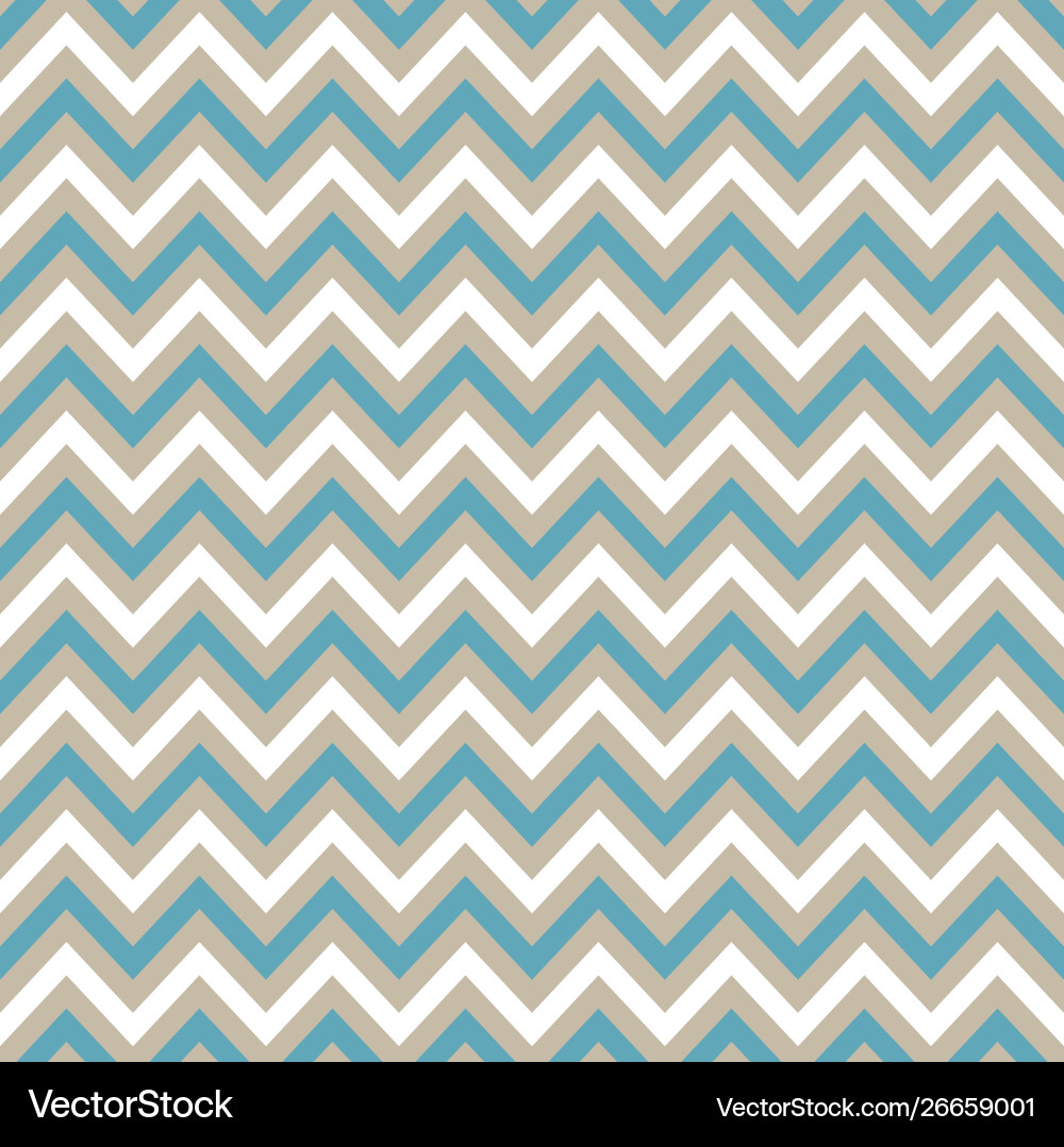 Blue and gray chevron retro decorative pattern vector image