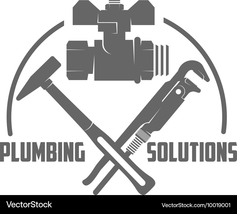 Plumbing \u0026 Gas Engineering Logo – Royalty-Free Vector | VectorStock, image size:1000x903
