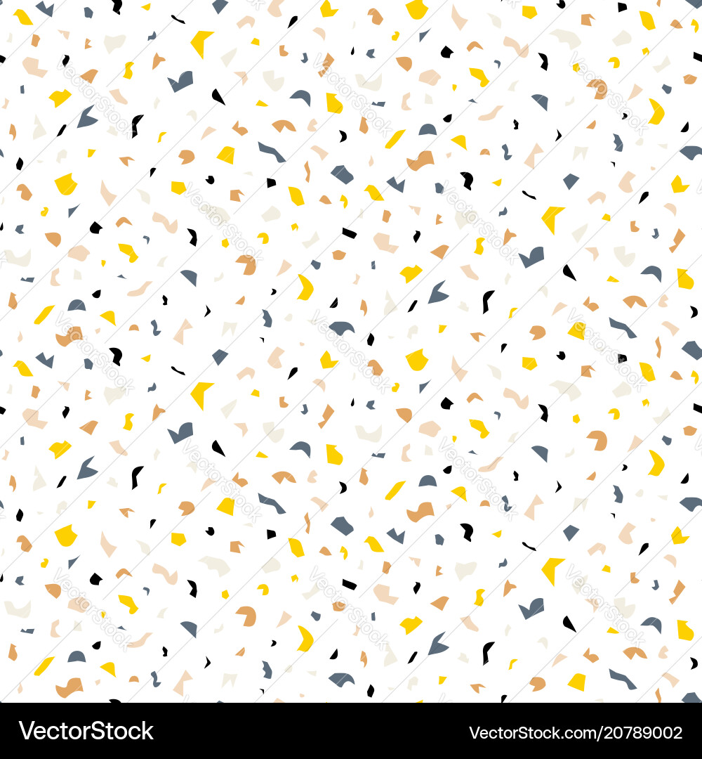 Abstract seamless pattern in terrazzo style Abstract seamless pattern in terrazzo style vector image