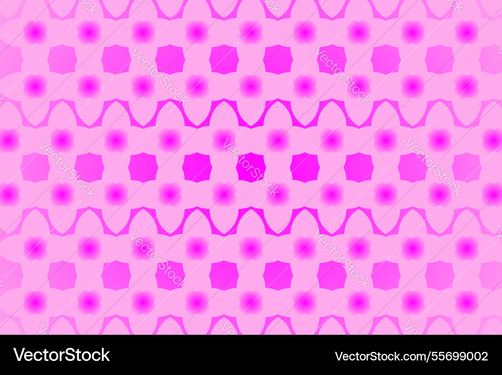 Geometric zigzag stripe octagon blur shape pattern Vector Image