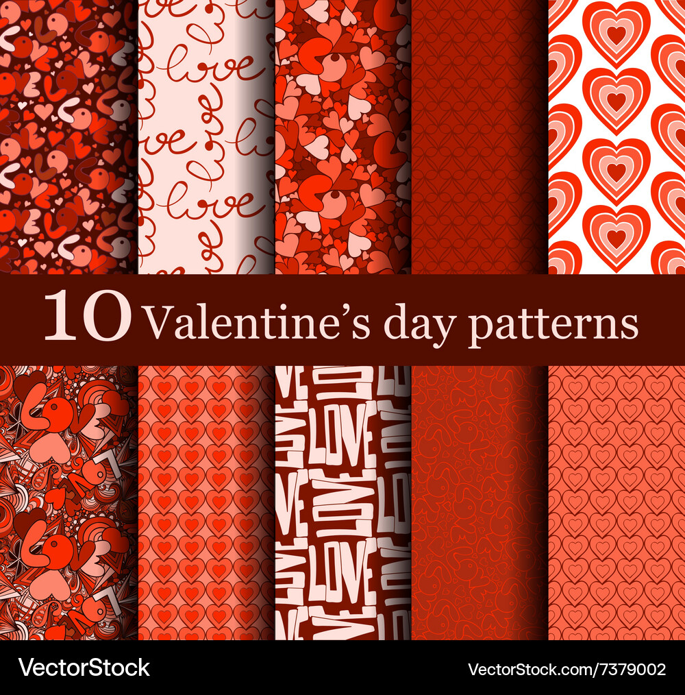 Valentine Seamless Patterns Vector Images (over 66,000)