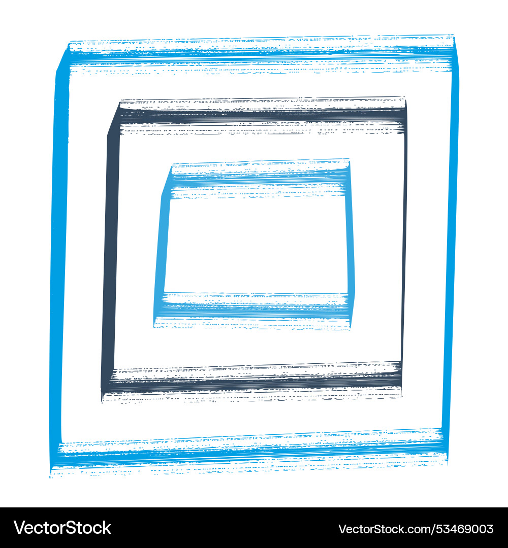 A set of simple design frames A set of simple design frames vector image