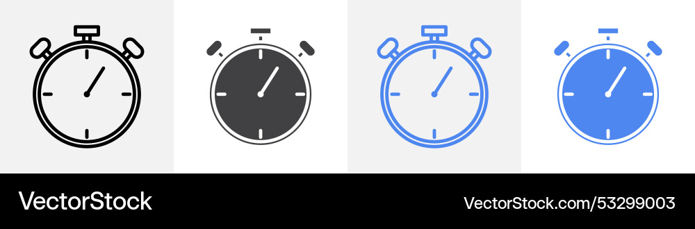 Timer Clock-Symbol verwendet für Web-ui oder App Timer Clock-Symbol verwendet für Web-ui oder App vektorbild