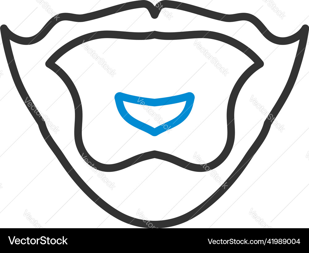 Goatee icon vector image