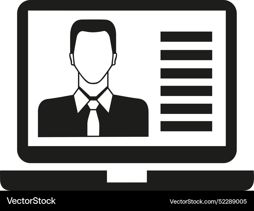 Technology and computer icon symbol image Vector Image