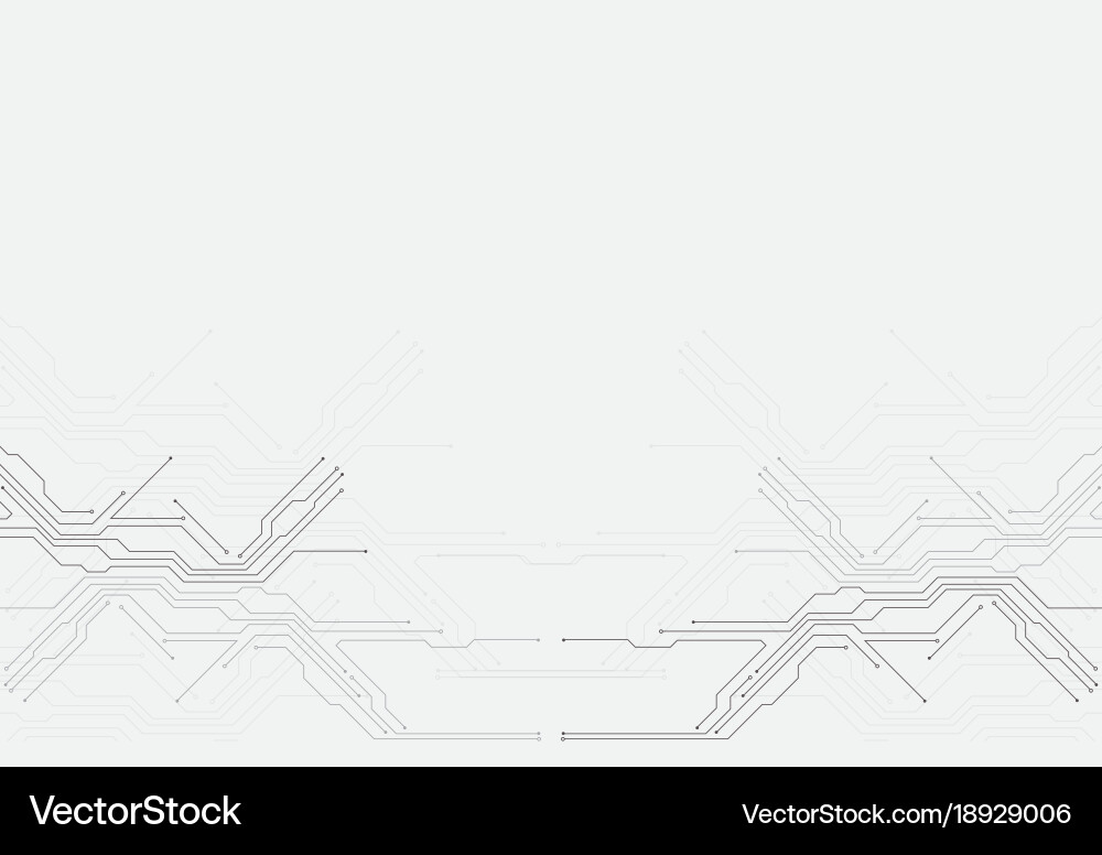 Complex Circuit Board Pattern vector image