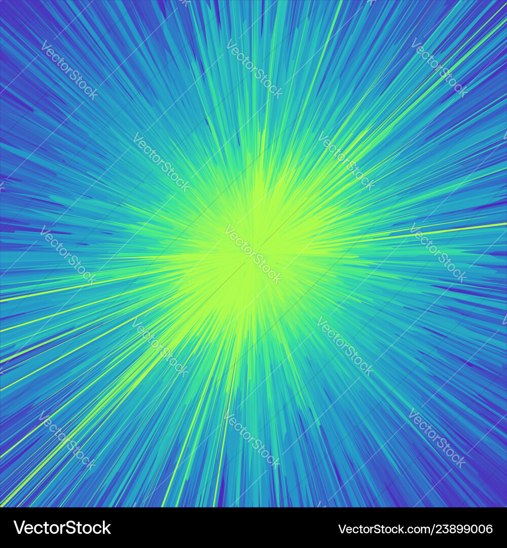 Dynamic Starburst Explosion Background vector image