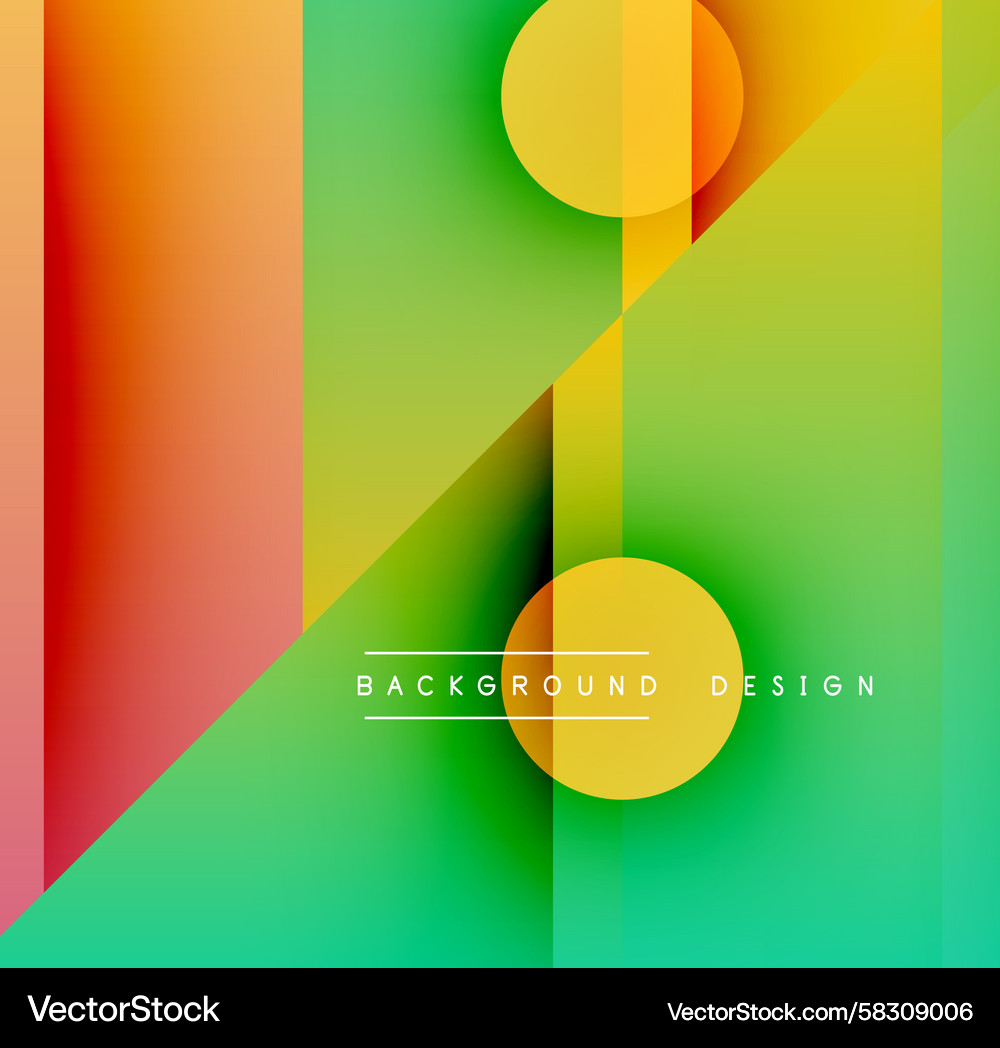 Geometric Gradient Abstract Background Vector Image