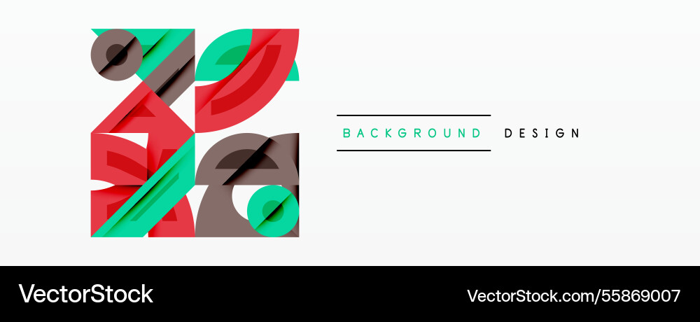 Abstract geometric background with shapes Abstract geometric background with shapes vector image