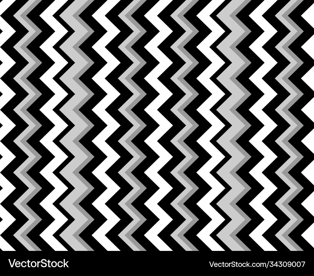 Seamless zigzag pattern Seamless zigzag pattern vector image