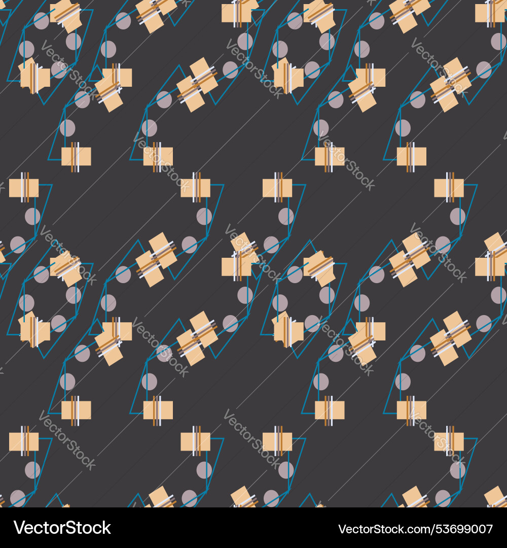 Textilmotiv nahtloses Muster Textilmotiv nahtloses Muster vektorbild