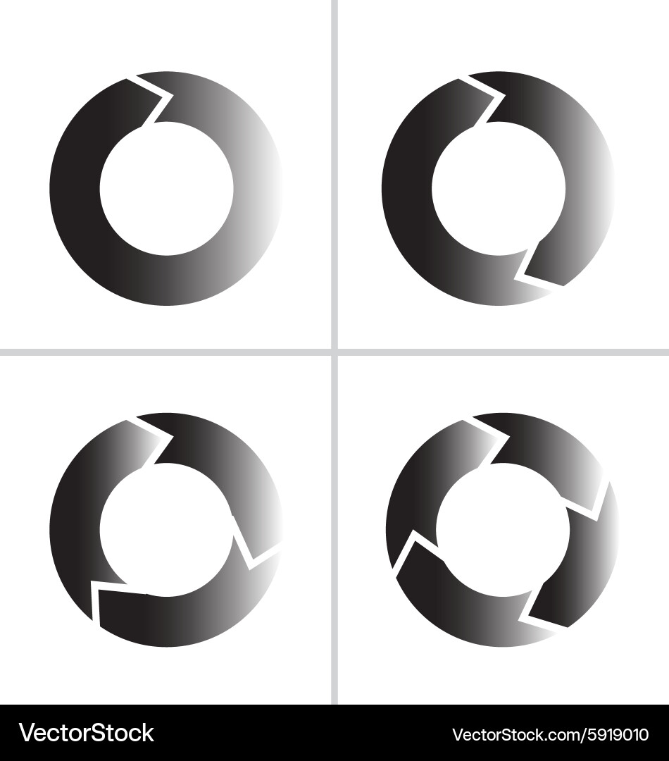 Pfeil aktualisieren Reload Rotation Schleife Symbol Pfeil aktualisieren Reload Rotation Schleife Symbol vektorbild