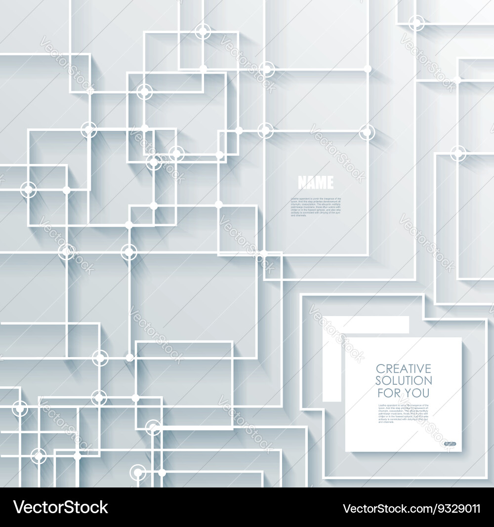 Abstract background with high tech scheme Vector Image