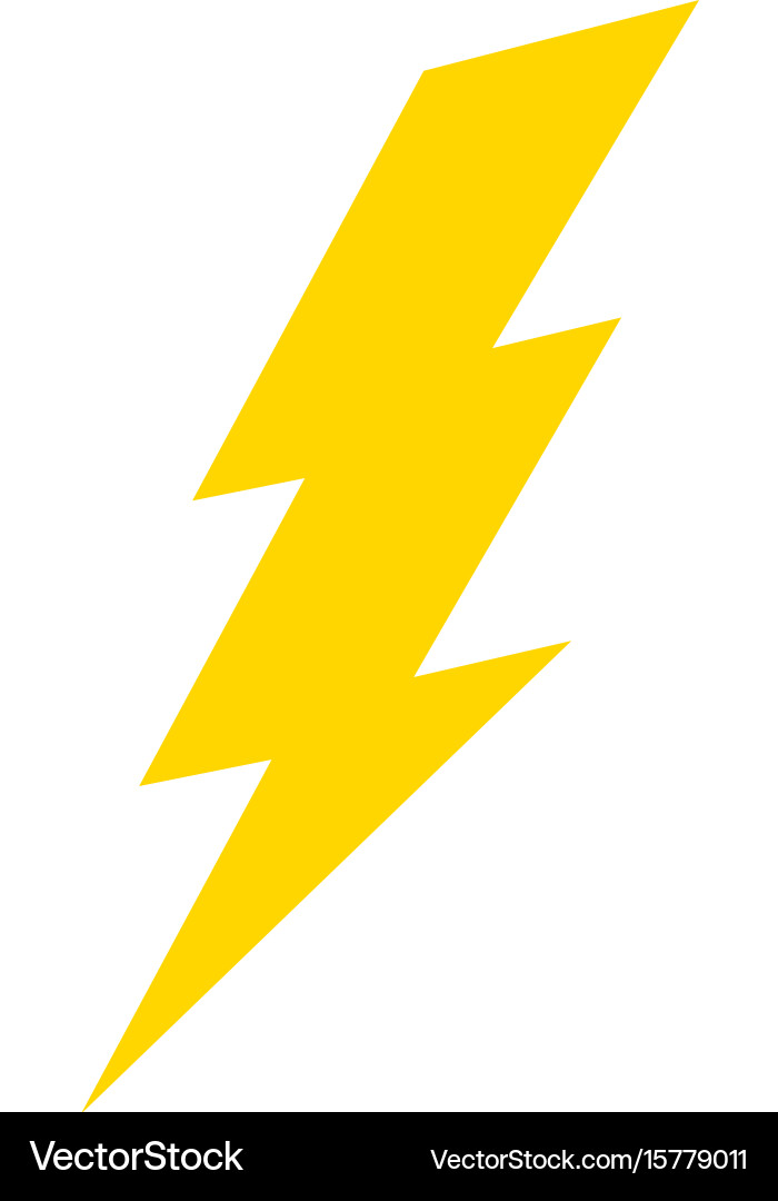 Electric Lightning Royalty Free Vector Image - VectorStock