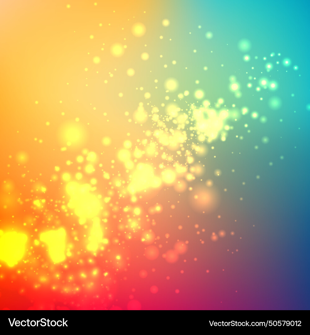 Blurred gradient background bokeh backdrop vector image