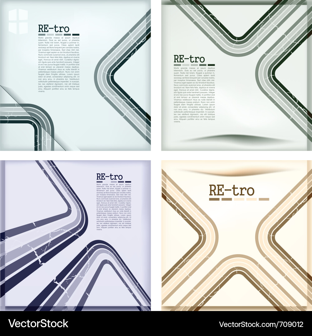 Retro background Vector Image