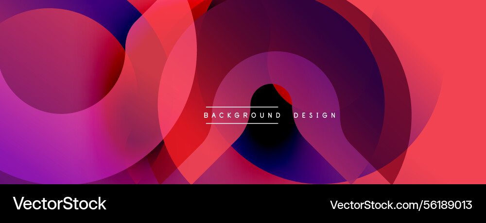 Abstract colorful circles overlap creating Abstract colorful circles overlap creating vector image