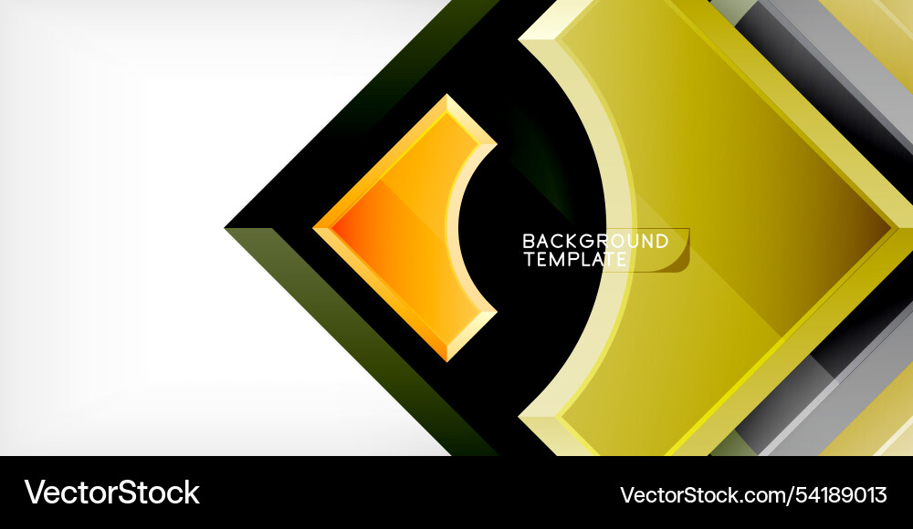 Square arrow shapes with round elements Square arrow shapes with round elements Vector Image