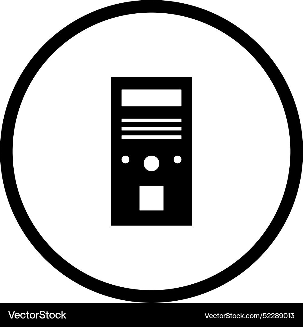 Technology and computer icon symbol image Vector Image