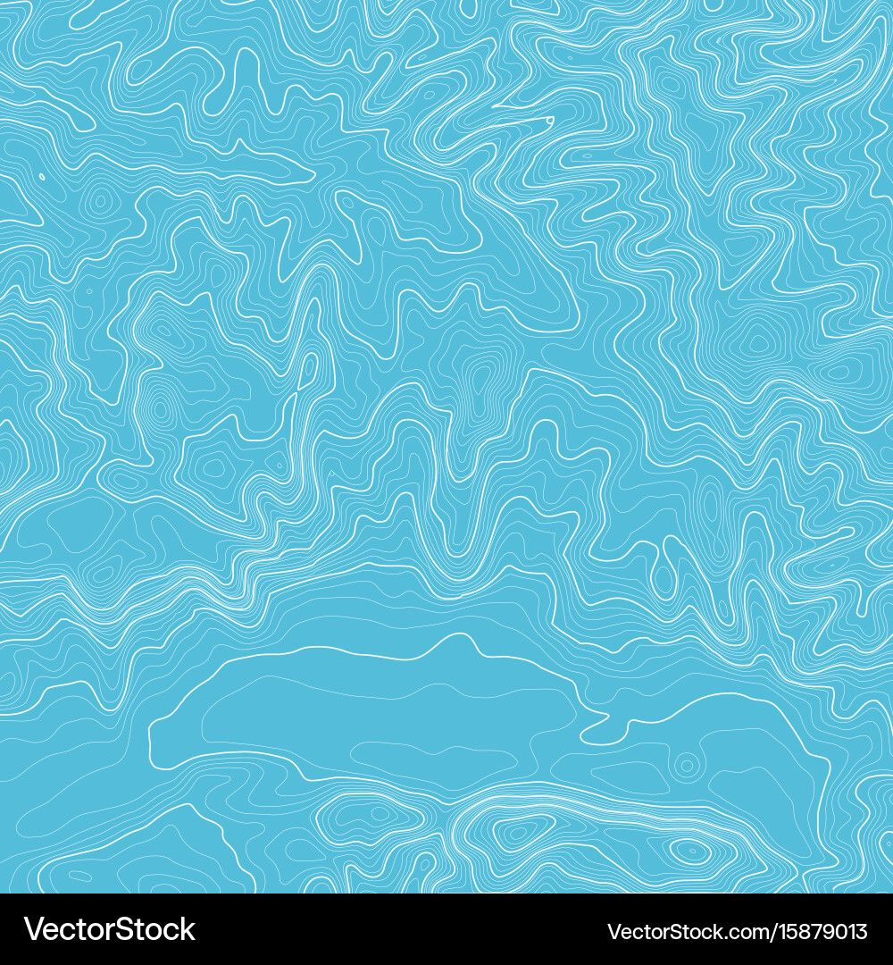 Topographic map background with space for copy vector image