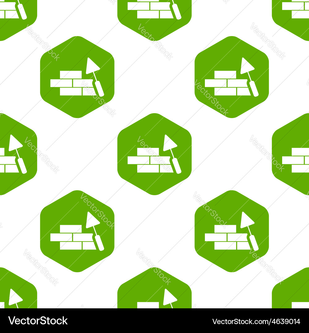 Building wall pattern vector image