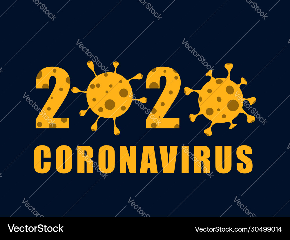 Coronavirus covid19-19 background vector image