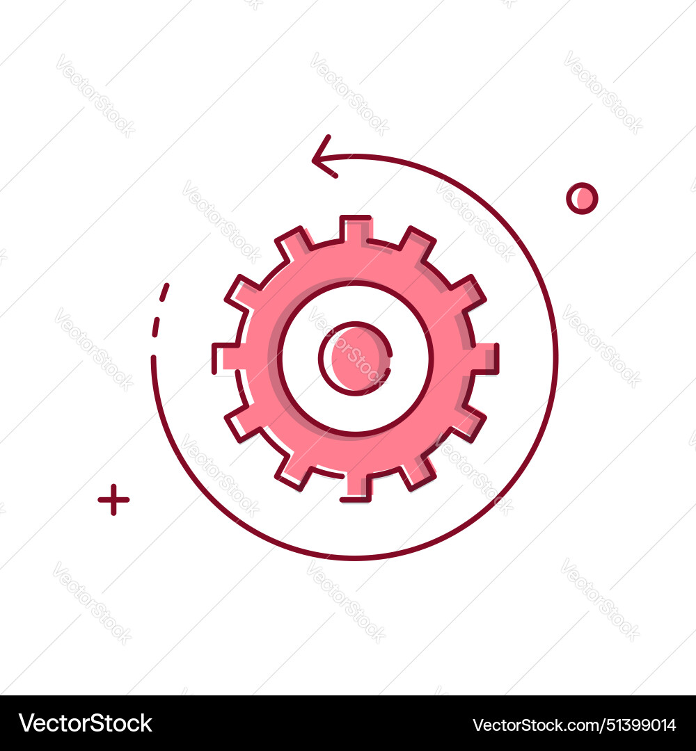 Material creation reverse engineering vector image