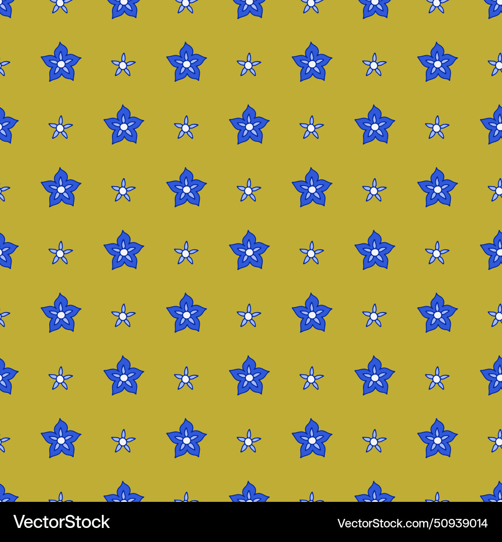 Seamless pattern with simple monochrome Royalty Free Vector