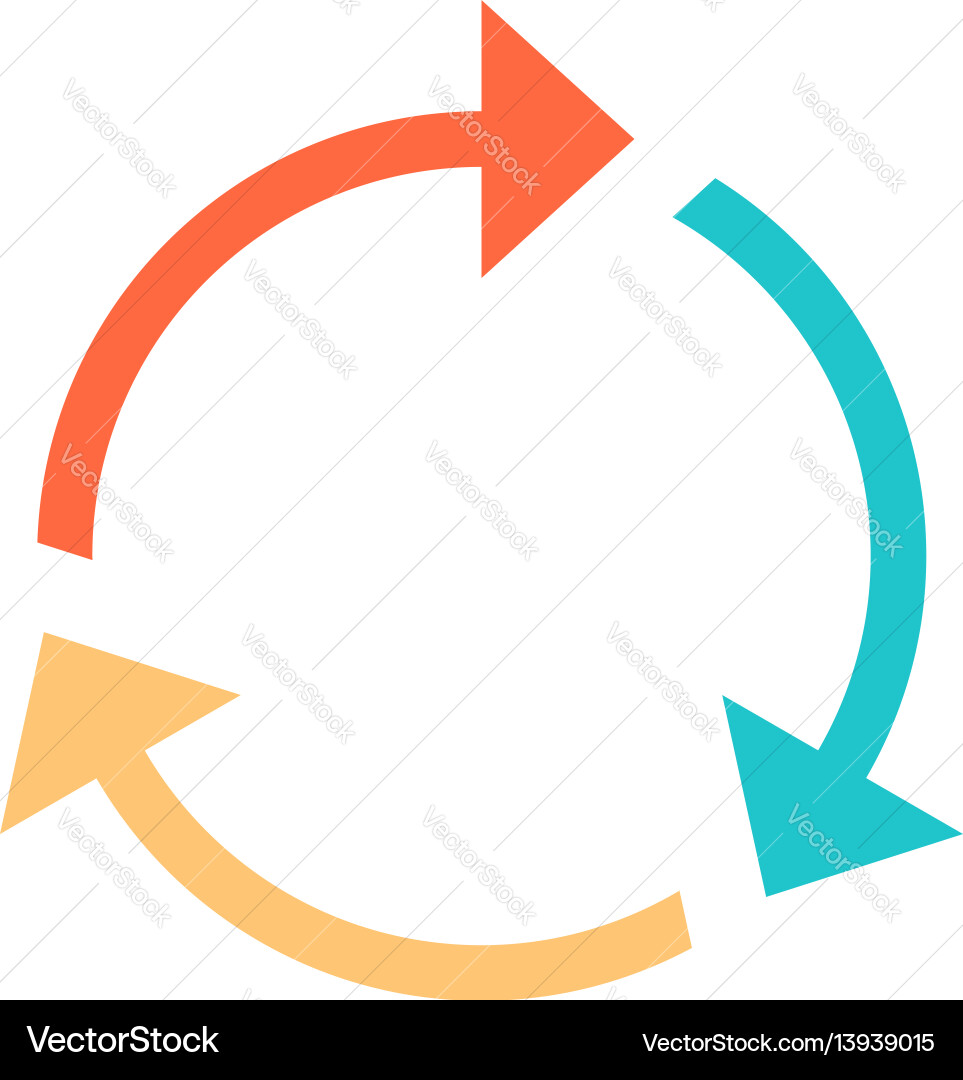 Circular Reload Icon - Refresh Symbol vector image