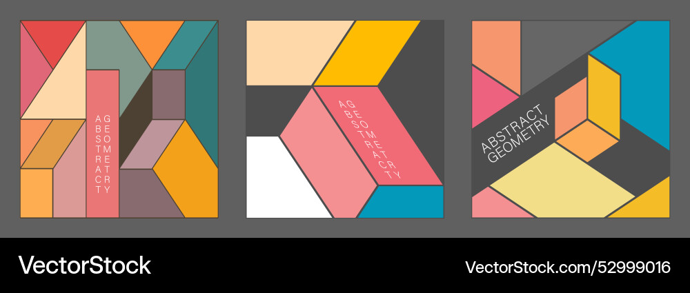 Geometric pattern colorful background Geometric pattern colorful background vector image