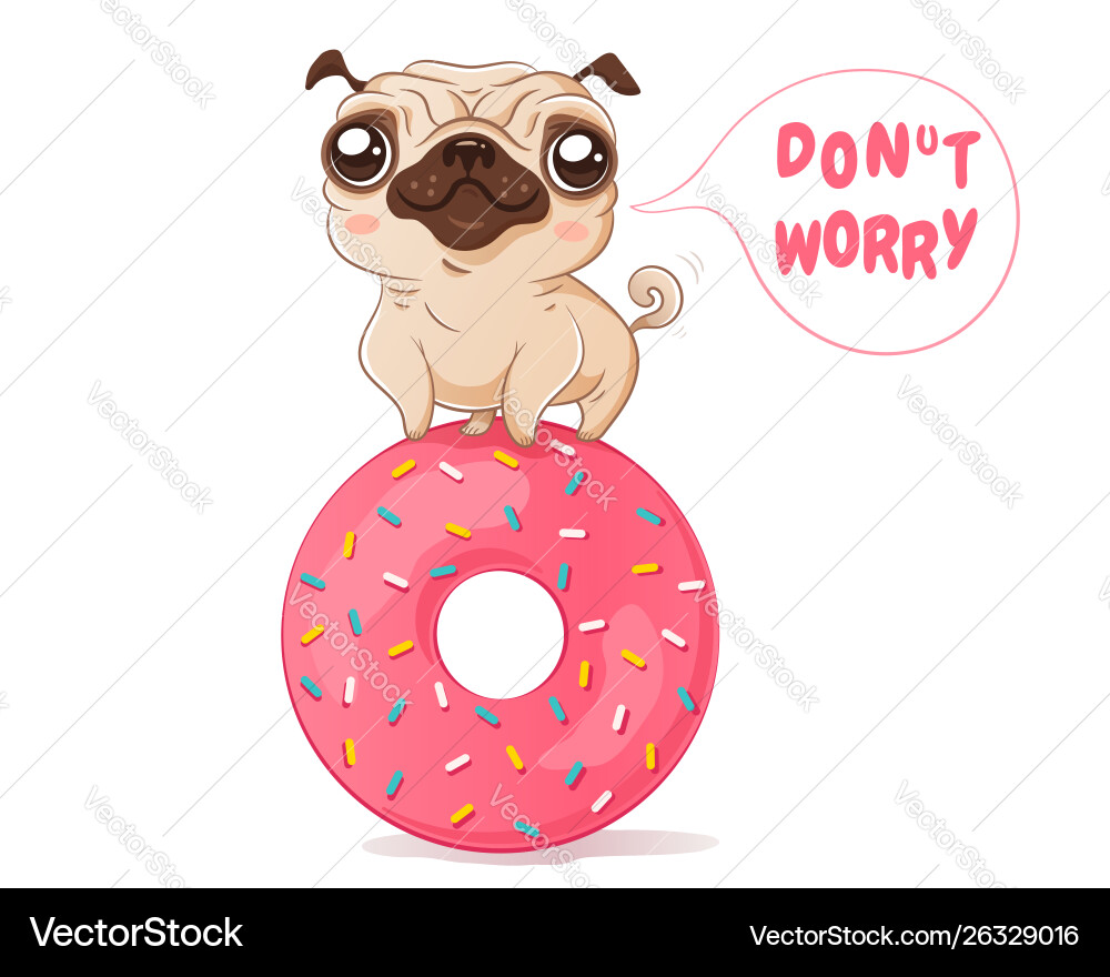 Donut-cute-emoji Vektorgrafiken und bilder für gewerbliche Nutzung |  VectorStock, image size:1000x880