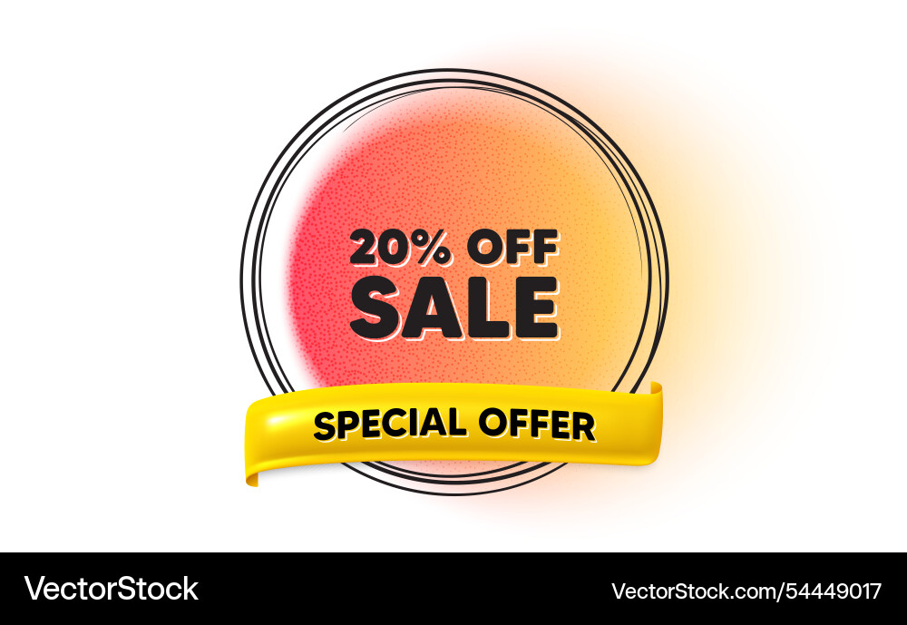 Sale 20 percent off discount promotion price Sale 20 percent off discount promotion price Vector Image