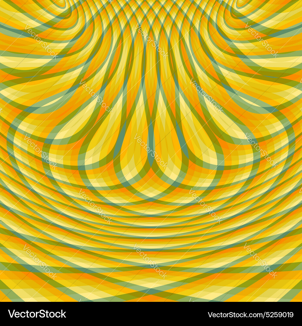 Abstract swirl background pattern with optical Vector Image